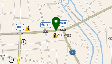 ヤマダデンキ ベスト電器下館店の地図画像