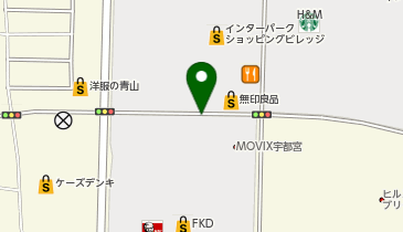 ヤマダデンキ ベスト電器FKDインターパーク店の地図画像