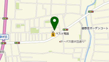 ヤマダデンキ ベスト電器宇都宮東店の地図画像