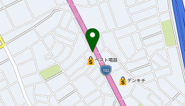 ヤマダデンキ ベスト電器カネコ馬込店の地図画像