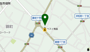 ヤマダデンキ ベスト電器クリマ桐生店の地図画像