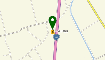 ヤマダデンキ ベスト電器櫛引店の地図画像