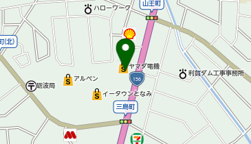 ヤマダデンキ テックランドNew砺波店の地図画像