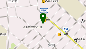 ベスト電器西條枝幸店の地図画像