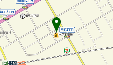 ヤマダデンキ ベスト電器根室店の地図画像