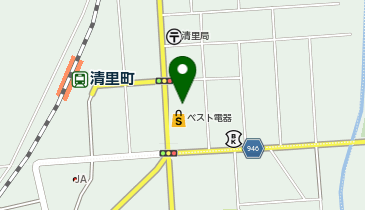 ベスト電器カタヤマ清里の地図画像