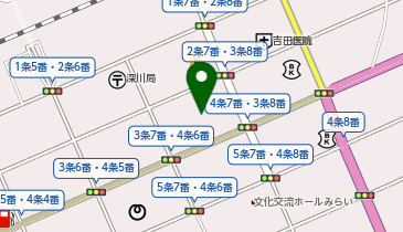ヤマダデンキ ベスト電器深川店の地図画像
