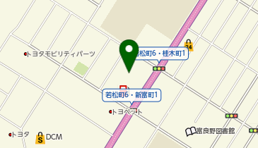 ヤマダデンキ ベスト電器富良野店の地図画像