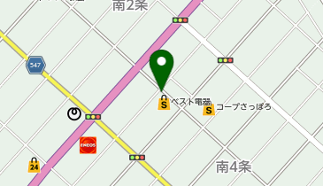 ベスト電器羽幌店の地図画像