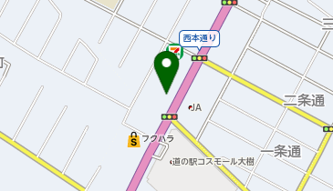 ヤマダデンキ ベスト電器大樹店の地図画像