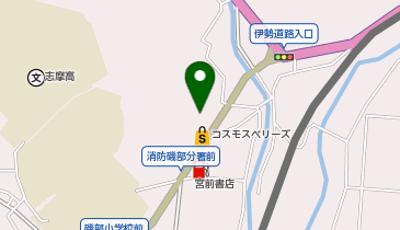 ヤマダデンキ コスモスベリーズ志摩店の地図画像