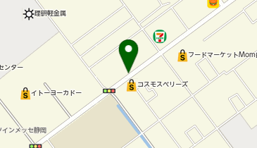 ヤマダデンキ コスモスベリーズ静岡豊田店の地図画像