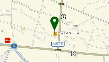 ヤマダデンキ コスモスベリーズ島田店の地図画像