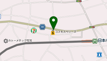 ヤマダデンキ コスモスベリーズ可児店の地図画像