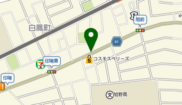 コスモスベリーズ印場店の地図画像