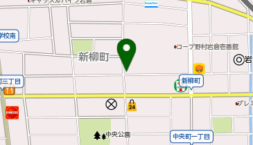 ヤマダデンキ コスモスベリーズ岩倉店の地図画像