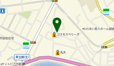 ヤマダデンキ コスモスベリーズカネタカ電器の地図画像