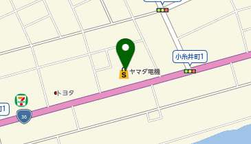 ヤマダデンキ テックランド苫小牧店の地図画像