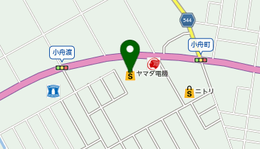 ヤマダデンキ テックランド新発田店の地図画像