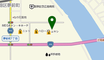 ヤマダデンキ テックランドムサシ姫路店の地図画像