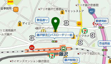 ヤマダデンキ LABI 藤沢の地図画像