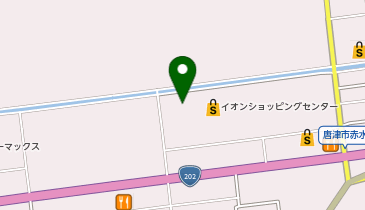 ヤマダデンキ テックランドイオン唐津店の地図画像