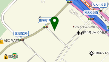 テックランド大阪りんくう店の地図画像
