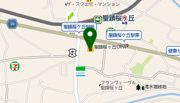 ヤマダデンキ テックランド 聖蹟桜ケ丘店の地図画像