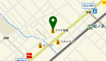 ヤマダデンキ テックランド泉大津店の地図画像
