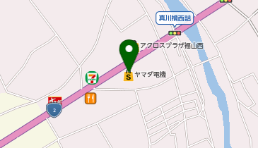 ヤマダデンキ テックランド福山西店の地図画像