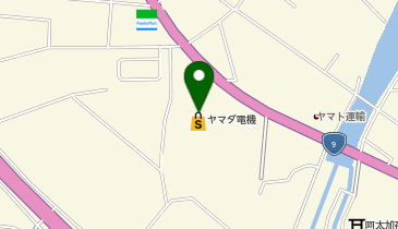 ヤマダデンキ テックランド松江店の地図画像