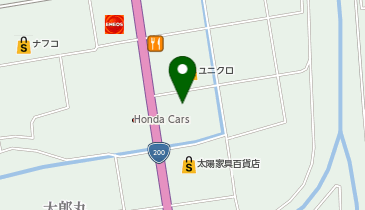 ヤマダデンキ テックランド飯塚店の地図画像