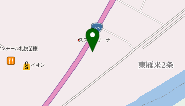 ヤマダデンキ テックランド札幌苗穂店の地図画像