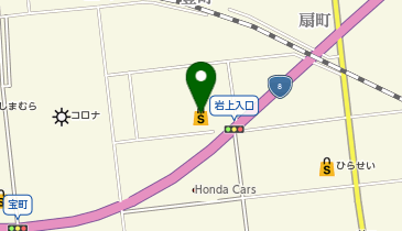 ヤマダデンキ テックランド柏崎店の地図画像