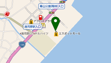 ヤマダデンキ テックランド湯河原店の地図画像