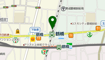 マツヤデンキ鶴橋店の地図画像