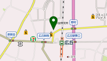 ヤマダデンキ マツヤデンキ広丘店の地図画像
