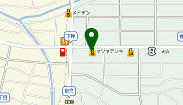 ヤマダデンキ マツヤデンキ猪子石店の地図画像