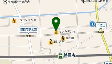 ヤマダデンキ マツヤデンキ甚目寺店の地図画像