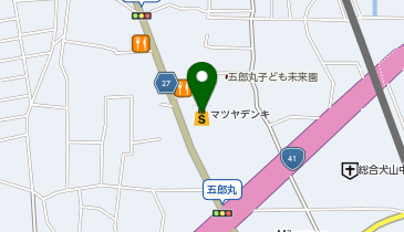 マツヤデンキ犬山店の地図画像