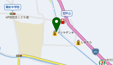 ヤマダデンキ マツヤデンキ備前店の地図画像