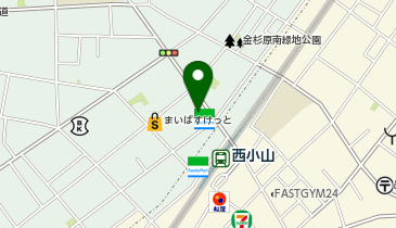 マツヤデンキ西小山店の地図画像