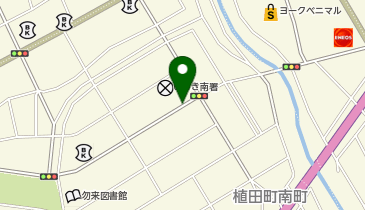 ヤマダデンキ マツヤデンキ植田店の地図画像