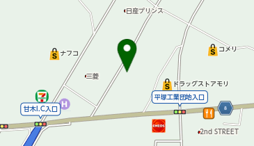 ヤマダデンキ テックランドNew甘木店の地図画像