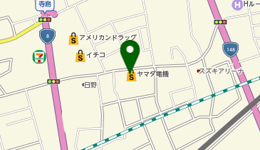 ヤマダデンキ テックランド糸魚川店の地図画像