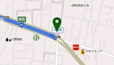 さくら薬局 谷原店の地図画像