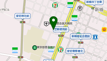 さくら薬局 西新橋店の地図画像