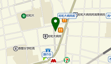 さくら薬局 昭和大学前店の地図画像