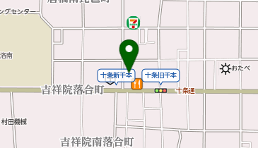 さくら薬局 京都十条店の地図画像