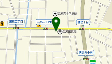 さくら薬局 金沢三馬店の地図画像